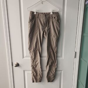 Duluth Trading Co Tan Nylon-Blend Pants